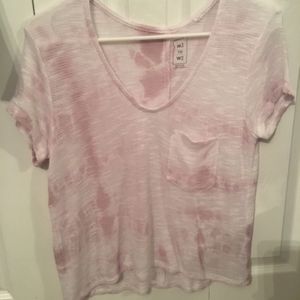 Crop Tie Dye Shirt